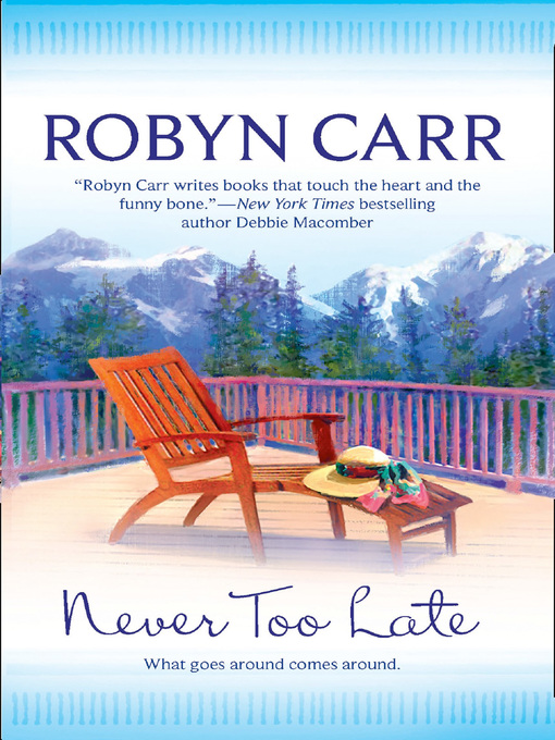 Cover image for Never Too Late